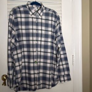 Alan Paine flannel men’s button down shirt